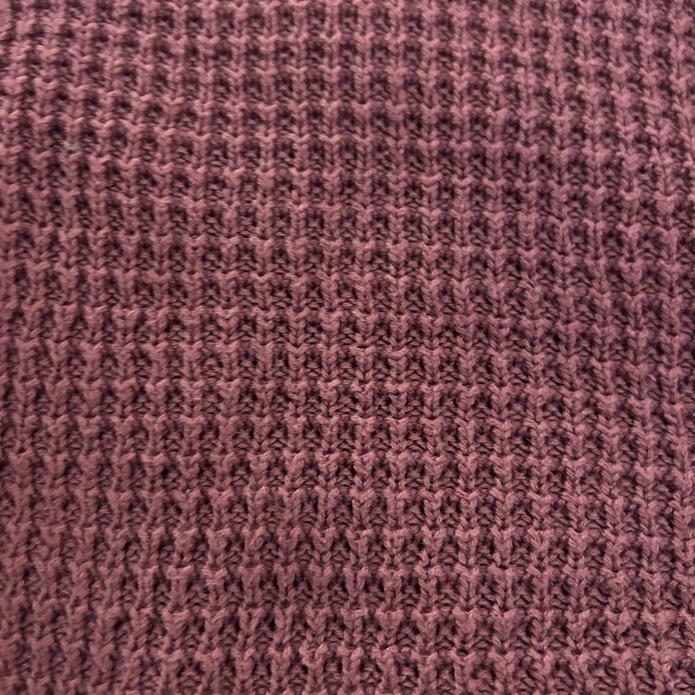 Hollister Cropped Waffle Knit Sweater - Picture 4 of 5
